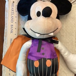 Vampire Mickey Mouse 18” plush